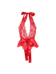 SUBBLIME - 953980 BODY SEXY COM BABADOS + CINTO VERMELHO L/XL