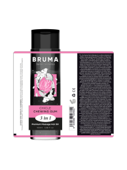 BRUMA - HUILE DE MASSAGE PREMIUM EFFET CHALEUR SAVEUR GOMME 3 EN 1 - 1