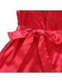 SUBBLIME - 954017 CARACO DOS TRANSPARENT EN DENTELLE + STRING ROUGE/NO