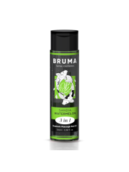 BRUMA - HUILE DE MASSAGE PREMIUM EFFET CHALEUR SAVEUR DE PASTÈQUE 3 EN