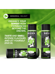 BRUMA - HUILE DE MASSAGE PREMIUM EFFET CHALEUR SAVEUR DE PASTÈQUE 3 EN
