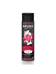 BRUMA - PREMIUM-MASSAGEÖL MIT WÄRMEEFFEKT, ERDBEERE-GESCHMACK 3 IN 1 -