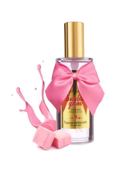 BIJOUX INDISCRETS - LIGHT MY FIRE MASSAGE OIL HEAT EFFECT GUM FLAVOR
