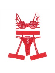 SUBBLIME - 954338 BH + TRINDER + KOUSENBAND HARTENPRINT ROOD L/XL