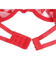 SUBBLIME - 954338 SOUTIEN-GORGE + STRING + PORTE-JARRETELLES IMPRIMÉ C