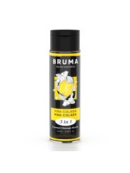 BRUMA - HUILE DE MASSAGE PREMIUM EFFET CHALEUR SAVEUR PINA COLADA 3 EN