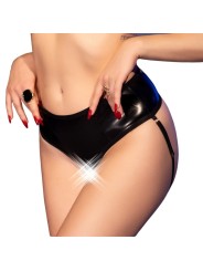 CHILIROSE - CR 4841 CROTCHLESS PANTY BLACK S/M