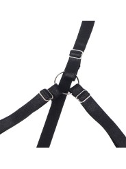 SUBBLIME - 955199 VERSTELBARE ZWARTE STRIK BH SET S/M