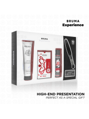BRUMA XPERIENCE - KIT DE TENTAÇÃO VIBRO-ORGÁSMICA DE MORANGO DOCE
