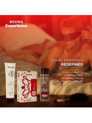 BRUMA XPERIENCE - KIT DE TENTAÇÃO VIBRO-ORGÁSMICA DE MORANGO DOCE