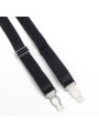 SUBBLIME - 955236 REGGISENO BONDAGE NERO CON GIARRETTIERA SET S/M