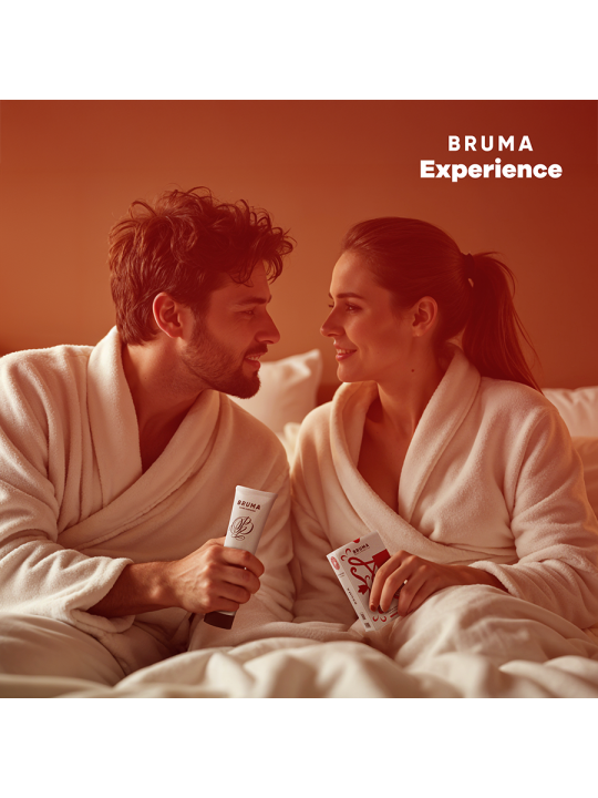 BRUMA XPERIENCE - KIT DE TENTAÇÃO VIBRO-ORGÁSMICA DE MORANGO DOCE