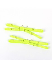 SUBBLIME - 955281 SET BH MET KETTING EN BEENDETAILS FLUORESCEREND GROE