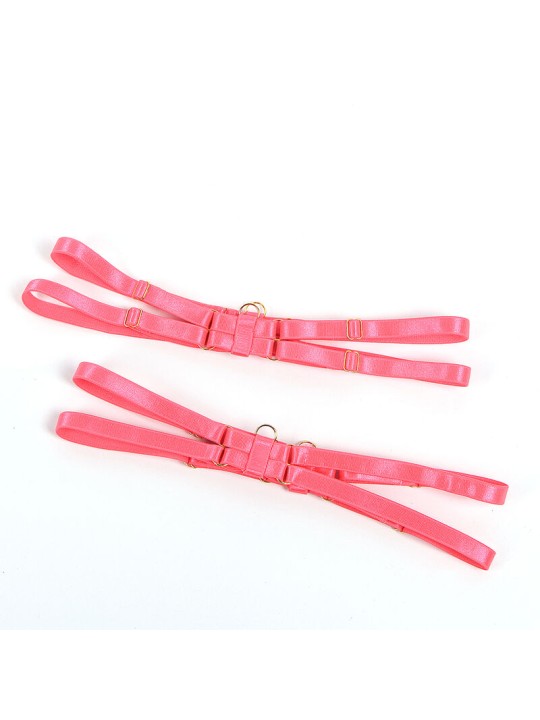SUBBLIME - 955304 BH-SET MIT HALSKETTE UND BEINDETAILS FLUORESZIERENDE