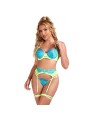 SUBBLIME - 955328 COMPLETO REGGISENO CON PIZZO E LINEE GIARRETRICI VER