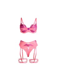 SUBBLIME - 955366 COMPLETO REGGISENO CON PIZZO E LINEE DI GIARRETTIERA