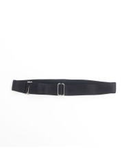 SUBBLIME - 955380 ABITO CON SPALLINE IN PELLE NERA L/XL