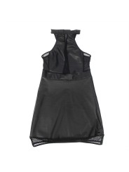 SUBBLIME - 955472 NECKHOLDER-KLEID MIT TRANSPARENZEN, SCHWARZ, S/M