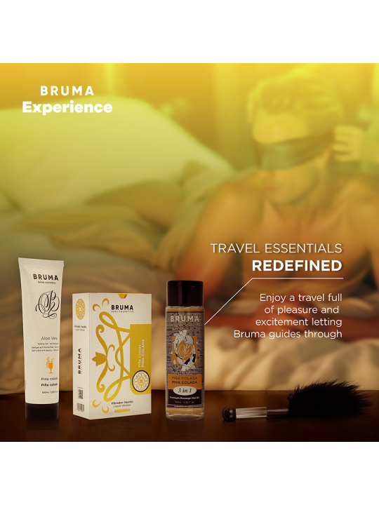 BRUMA XPERIENCE - KIT VIBRO-ORGASMIC PINA COLADA SWEET TEMPTATION