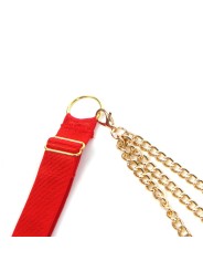 SUBBLIME - 955519 ROOD MESH HART KETTING BH SET S/M