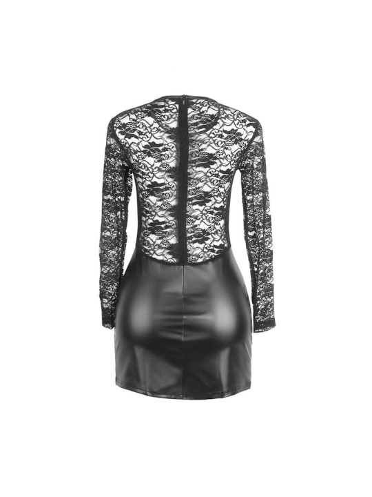 SUBBLIME - 955601 LANGE MOUW JURK MET ZWARTE KANT L/XL