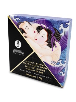 SHUNGA - SELS DE BAIN A GOÛT VIOLET EXOTIQUE 75 GR