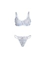 SUBBLIME - 957629 BH- UND SLIP-SET MIT BLUMENSTICKEREI, HIMMELBLAU, S/