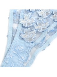 SUBBLIME - 957629 CONJUNTO SUJETADOR Y PANTIES CON BORDADOS DE FLORES 