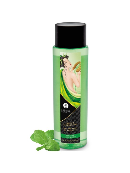 SHUNGA - GEL BAIN & DOUCHE MENTHE SENSUELLE 370 ML