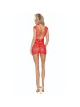 PASSION - BS111 BODYSTOCKING DENTELLE ROUGE