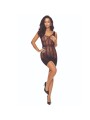 PASSION - BS113 SCHWARZER BODYSTOCKING AUS SPITZE