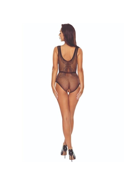 PASSION - BS115 BODYSTOCKING A GRIGLIA NERA