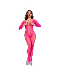 CHILIROSE - CR 4894 MEIA-CALÇA DE MALHA ROSA NEON P/M
