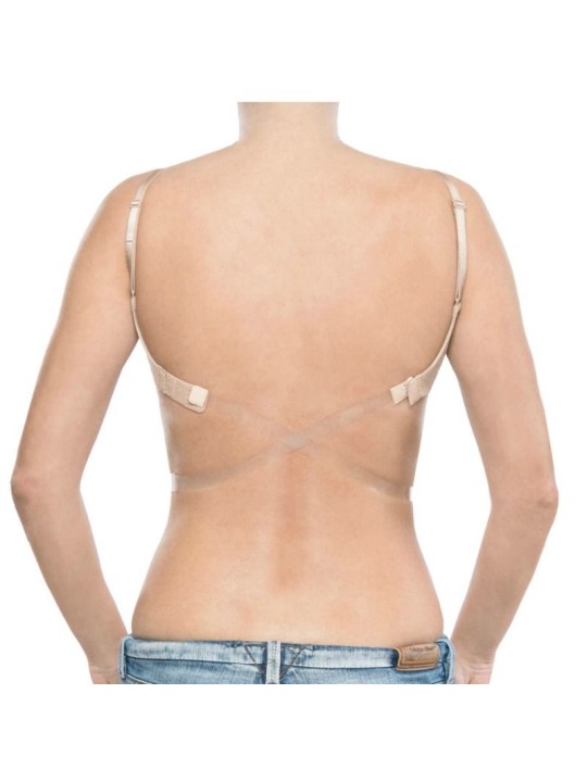 BYE-BRA - TIRANTES ESPALDA TRANSPARENTE REDUCTOR