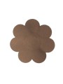 BYE-BRA - KÖRPERBAND 5 M X 6,5 CM + 3 PAAR BRAUNE NIPPELABDECKUNGEN