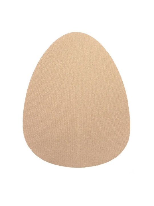 BYE-BRA - BORSTVERGROTER + 3 PAAR BEIGE SATIJNEN F/H CUP