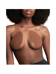 BYE-BRA - BRUSTVERSTRKER + 3 PAARE SATIN BAUN CUP D/F