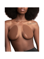 BYE-BRA - BRUSTVERSTRKER + 3 PAARE SATIN BAUN CUP D/F
