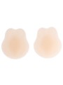 BYE-BRA - RABBIT COPAS DE SILICONA BEIGE TALLA XL