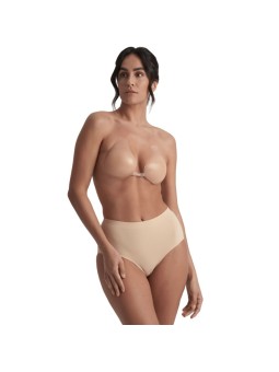 BYE-BRA - COPAS DE SILICONA BEIGE COPA A