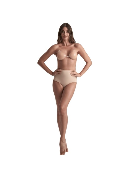 BYE-BRA - COPAS DE SILICONA BEIGE COPA A