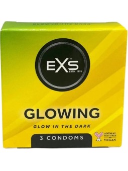 EXS CONDOMS - BRILLANT DANS LE NOIR