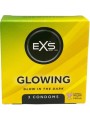EXS CONDOMS - GLOWN IN THE DARK