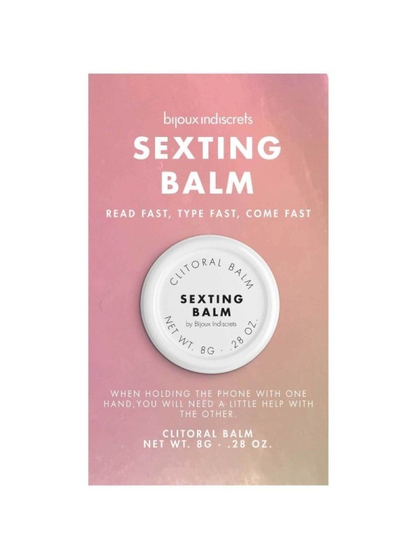 BIJOUX INDISCRETS - BAUME CLITHÃRAPIE BAUME SEXTING CLITORIS
