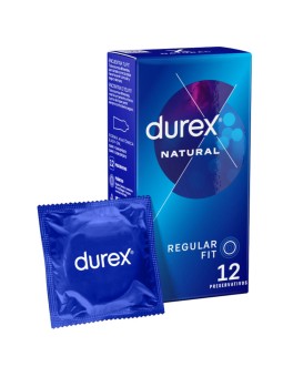 DUREX - NATURAL PLUS 12 UNIDADES