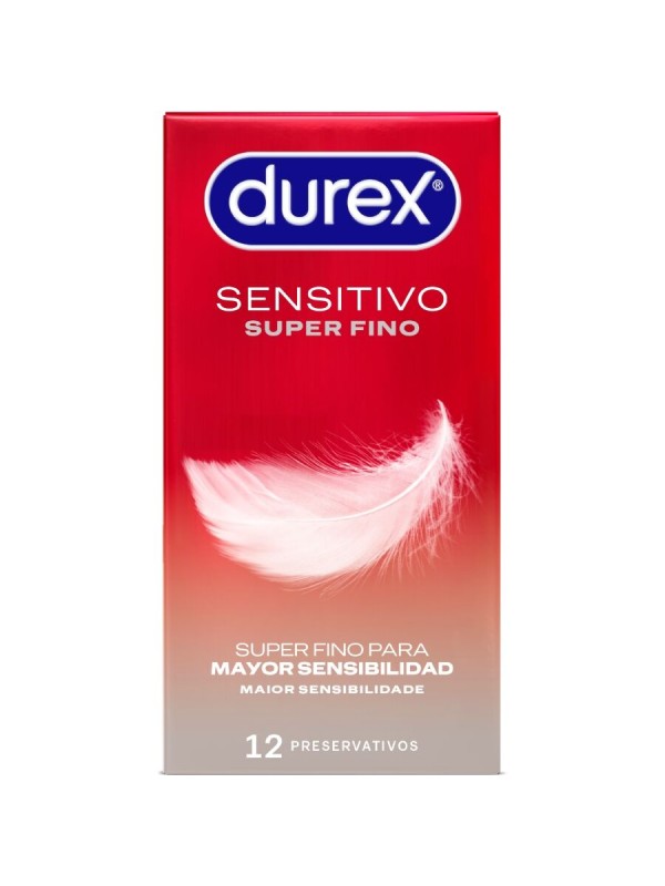 DUREX - SUPER THIN SENSÍVEL 12 UNIDADES
