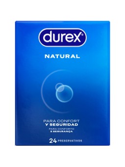 DUREX - PRESERVATIVOS NATURAL 24 UNIDADES