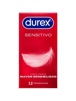 DUREX - PRESERVATIVOS SENSITIVE 12 UNIDADES