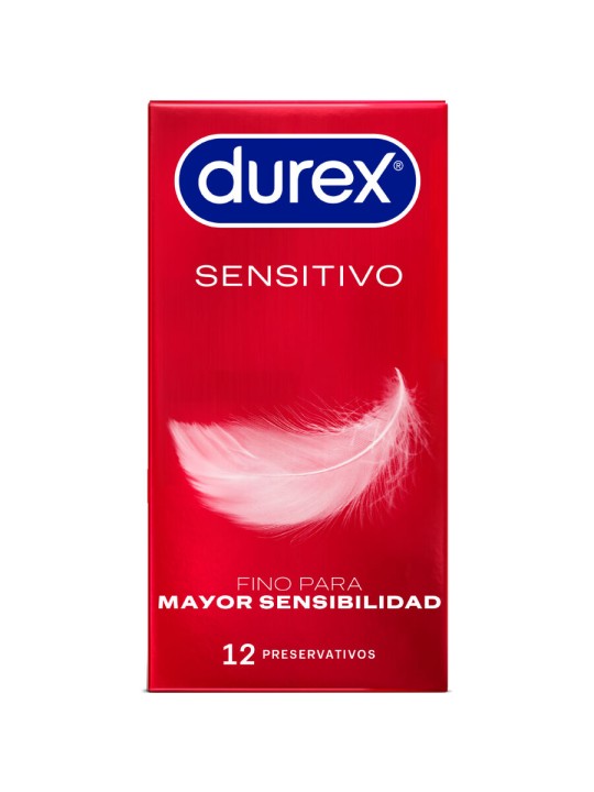 DUREX - PRESERVATIVOS SENSITIVE 12 UNIDADES