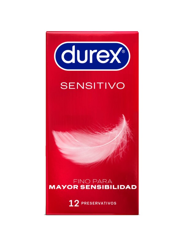 DUREX - PRESERVATIVOS SENSITIVE 12 UNIDADES
